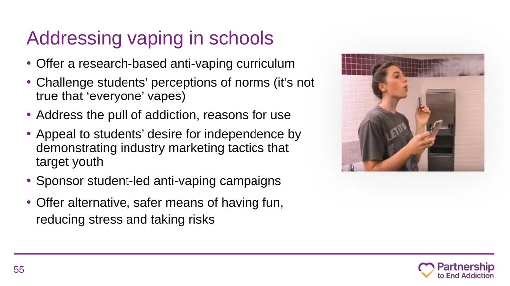 Juuling, Dripping, Dabbing and More: What School - slide 55 of 63