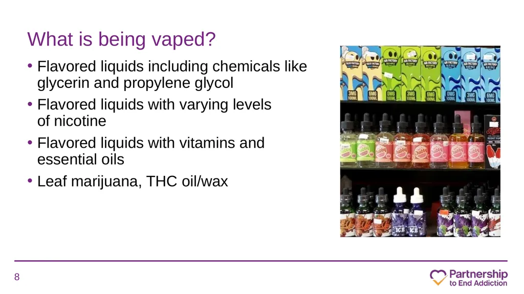 Juuling, Dripping, Dabbing and More: What School - slide 8 of 63