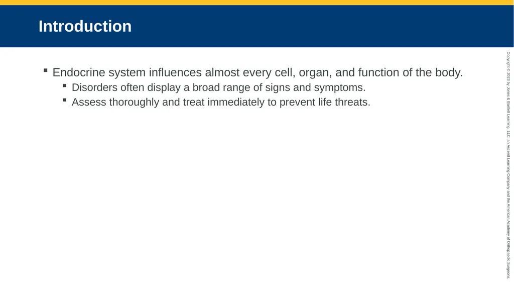 Endocrine Emergencies CHAPTER 24 Introduction - slide 2 of 102