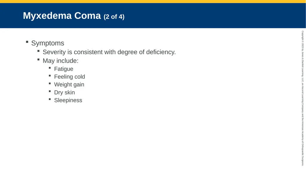 Endocrine Emergencies CHAPTER 24 Introduction - slide 93 of 102
