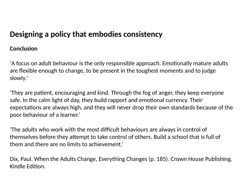 Designing and Implementing a Relationship Policy - slide 35 of 35