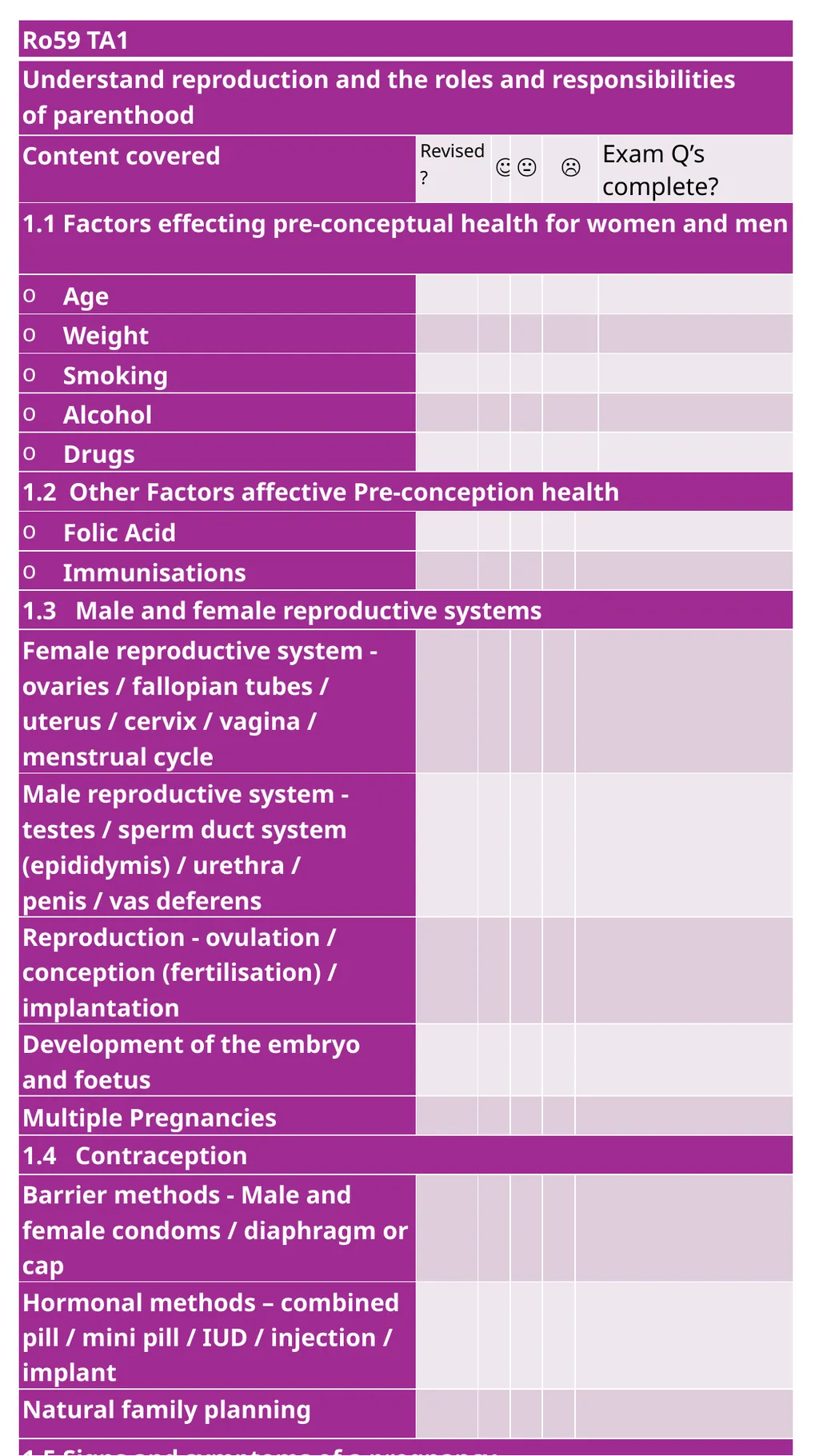 Child Development Revision Guide CNAT OCR Name: - slide 3 of 45