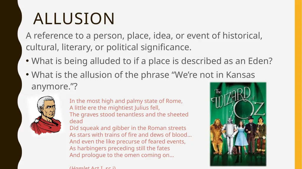 Literary Devices Literary Elements & Literary - slide 14 of 33