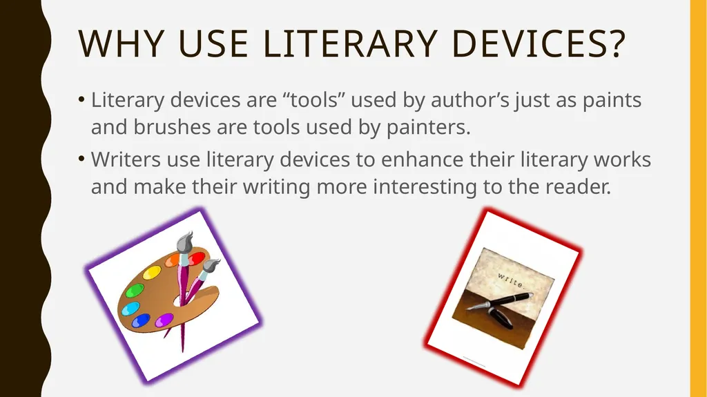 Literary Devices Literary Elements & Literary - slide 4 of 33