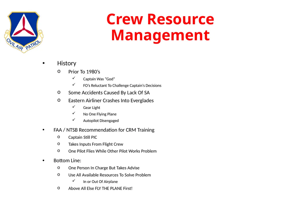 Intermediate Aircrew School Lt Col Bruce Brunkow - slide 142 of 143