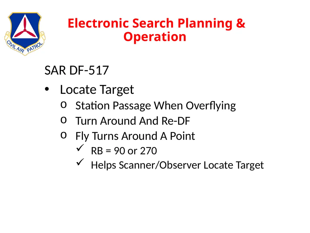 Intermediate Aircrew School Lt Col Bruce Brunkow - slide 114 of 143