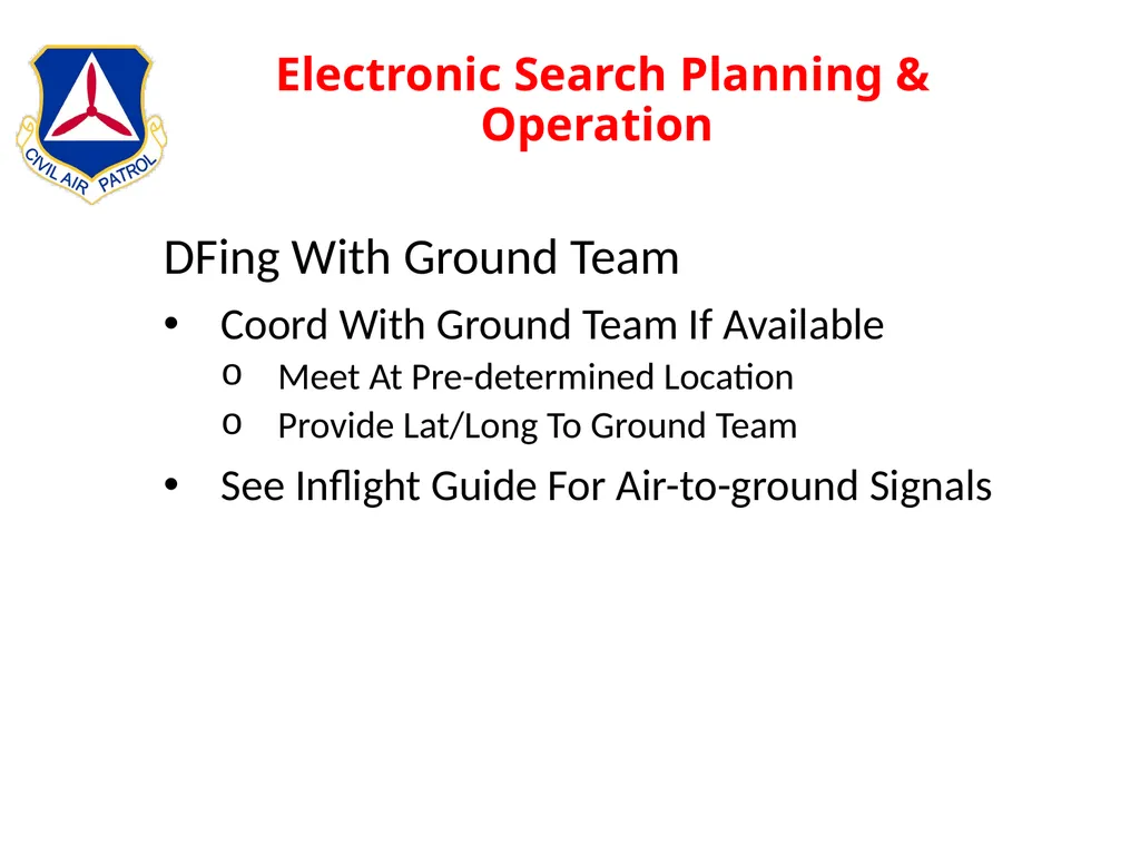 Intermediate Aircrew School Lt Col Bruce Brunkow - slide 116 of 143