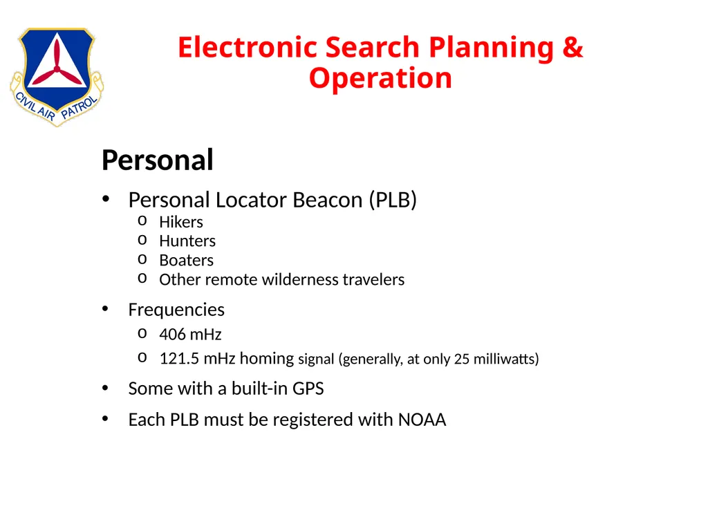 Intermediate Aircrew School Lt Col Bruce Brunkow - slide 91 of 143