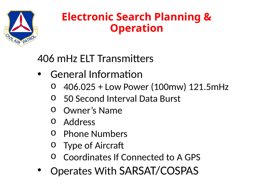 Intermediate Aircrew School Lt Col Bruce Brunkow - slide 92 of 143