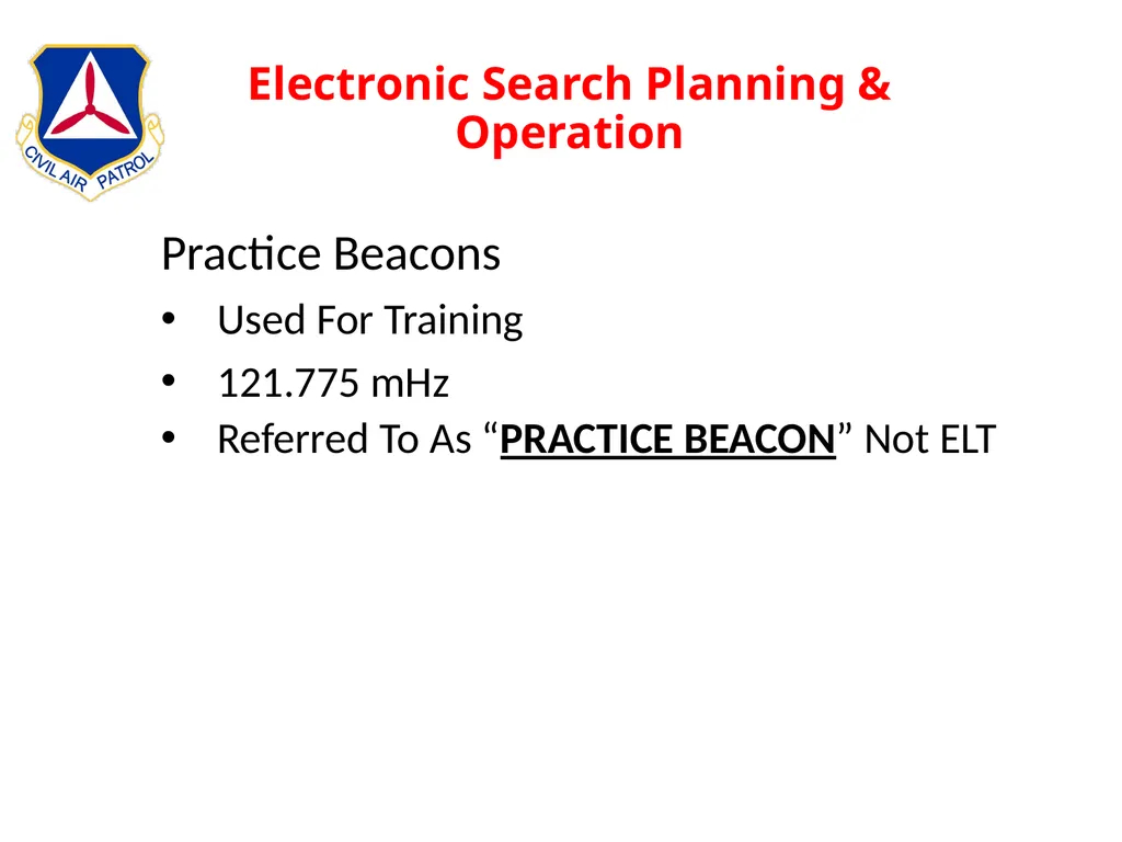 Intermediate Aircrew School Lt Col Bruce Brunkow - slide 93 of 143