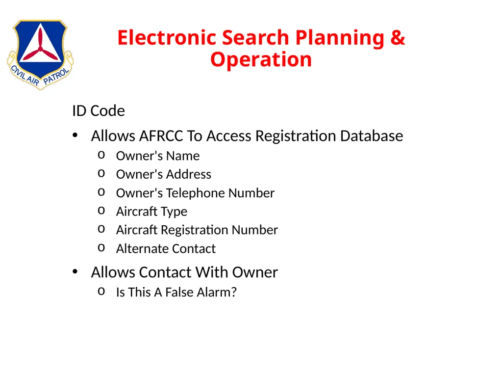 Intermediate Aircrew School Lt Col Bruce Brunkow - slide 97 of 143