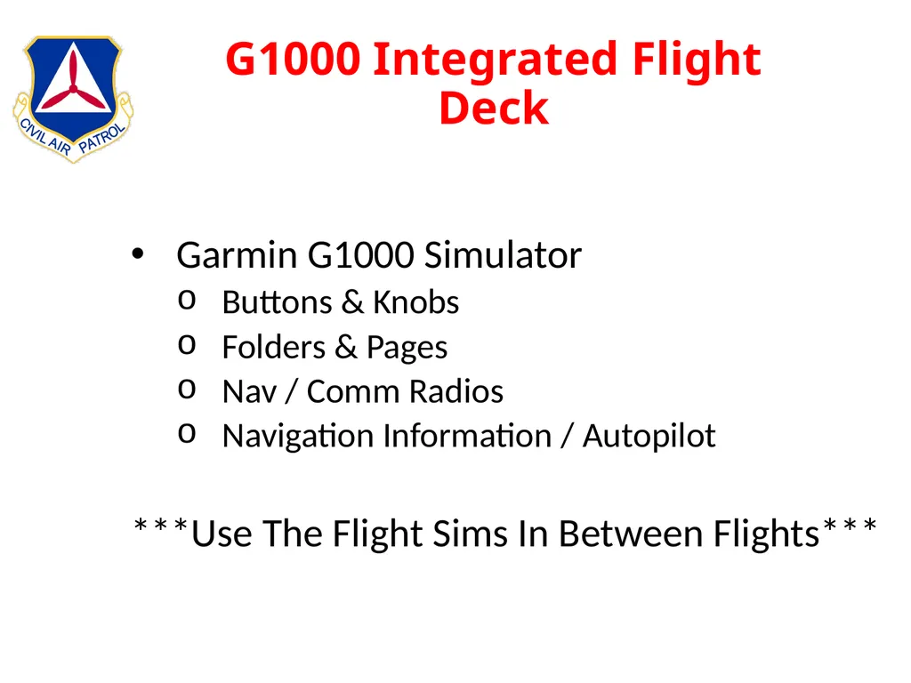 Intermediate Aircrew School Lt Col Bruce Brunkow - slide 53 of 143
