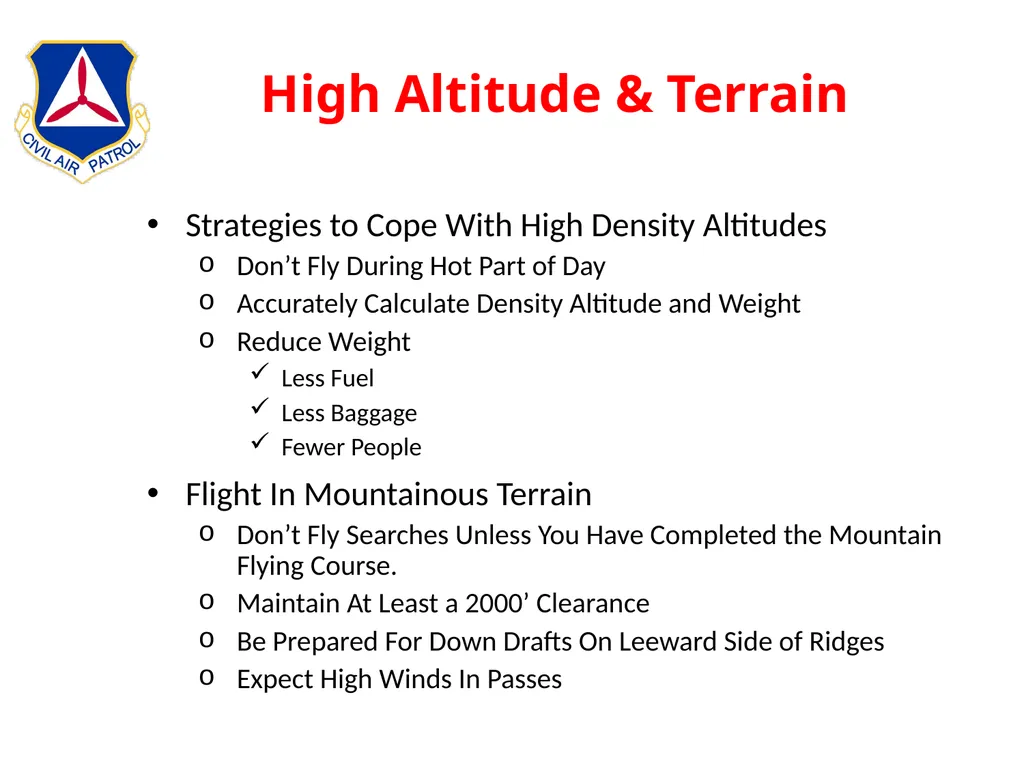 Intermediate Aircrew School Lt Col Bruce Brunkow - slide 56 of 143