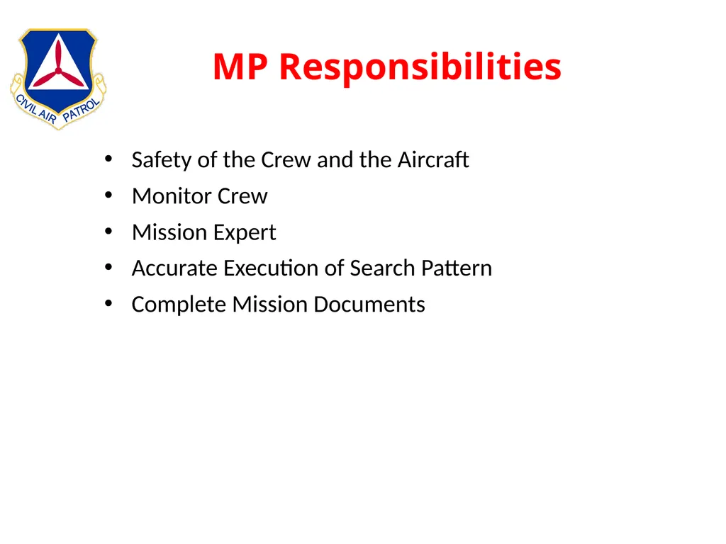 Intermediate Aircrew School Lt Col Bruce Brunkow - slide 11 of 143