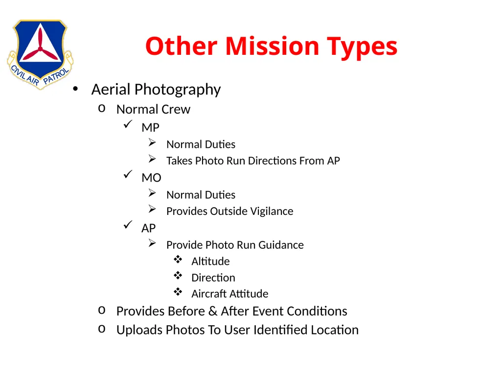 Intermediate Aircrew School Lt Col Bruce Brunkow - slide 121 of 143