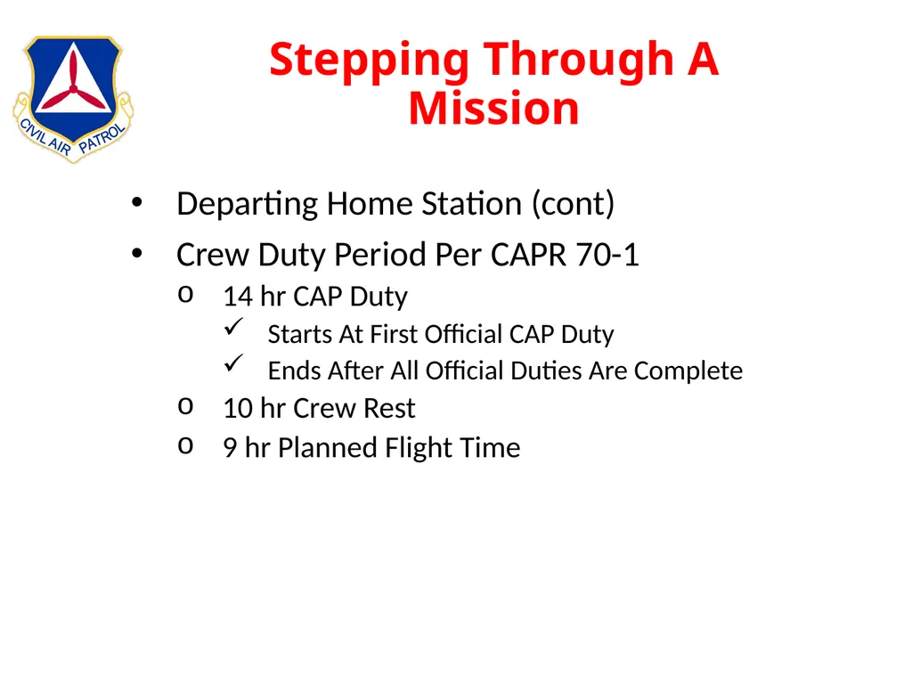 Intermediate Aircrew School Lt Col Bruce Brunkow - slide 129 of 143