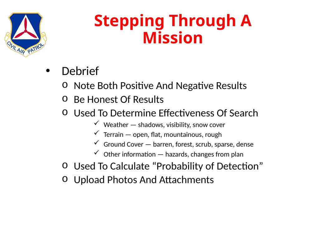 Intermediate Aircrew School Lt Col Bruce Brunkow - slide 137 of 143