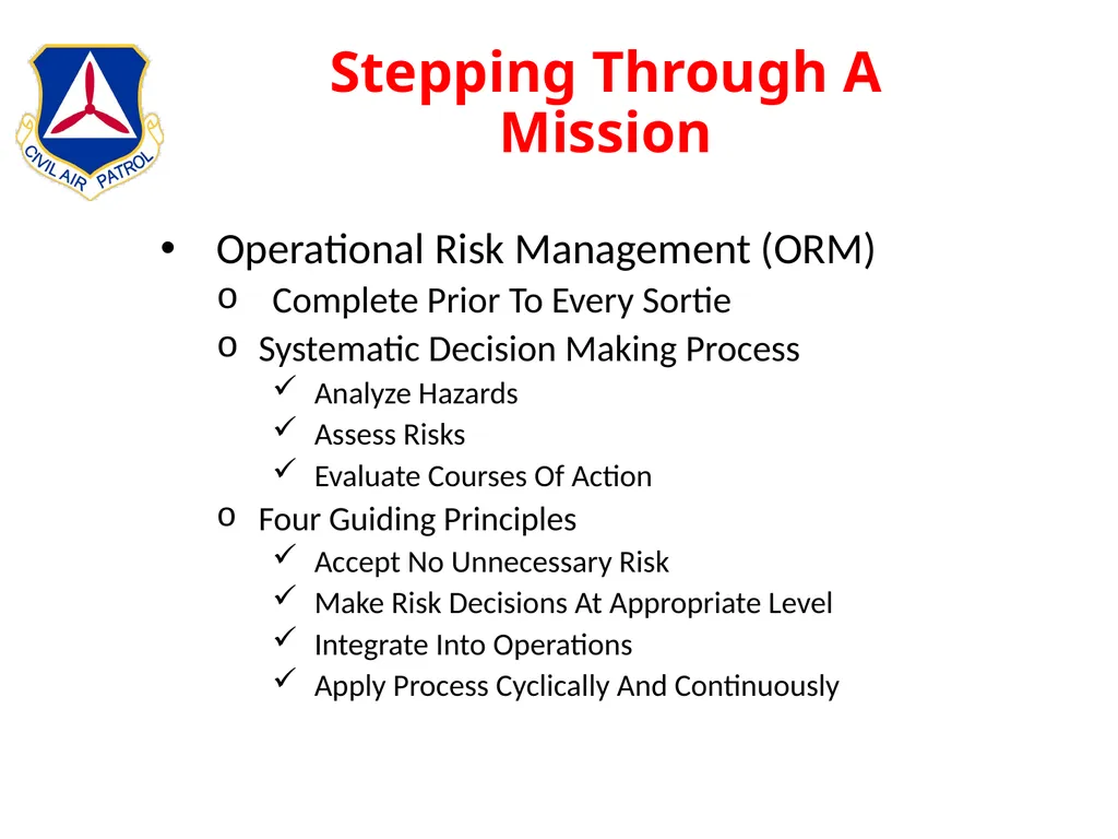 Intermediate Aircrew School Lt Col Bruce Brunkow - slide 139 of 143