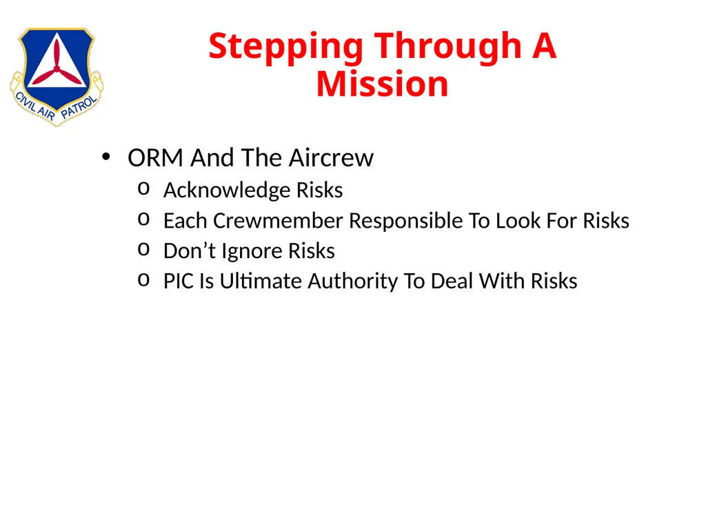 Intermediate Aircrew School Lt Col Bruce Brunkow - slide 141 of 143