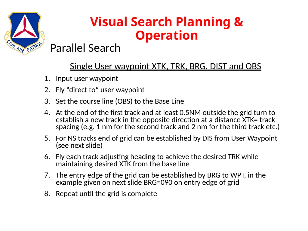 Intermediate Aircrew School Lt Col Bruce Brunkow - slide 77 of 143