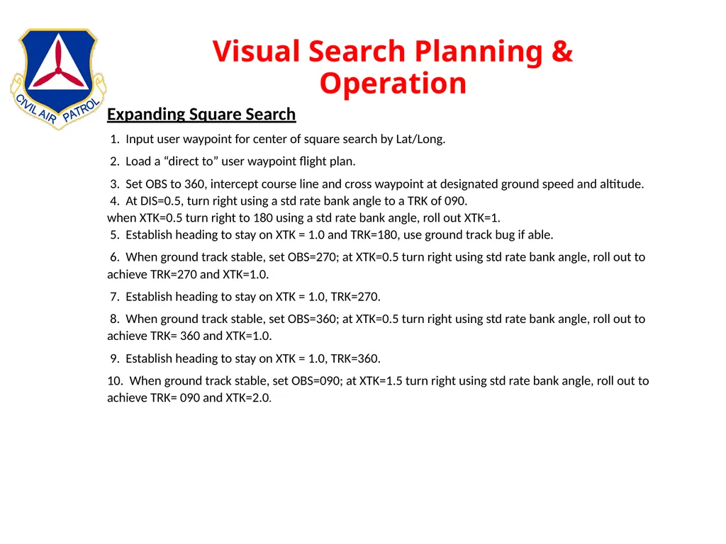 Intermediate Aircrew School Lt Col Bruce Brunkow - slide 82 of 143