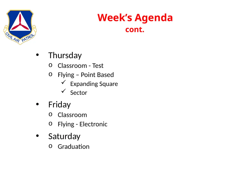 Intermediate Aircrew School Lt Col Bruce Brunkow - slide 5 of 143