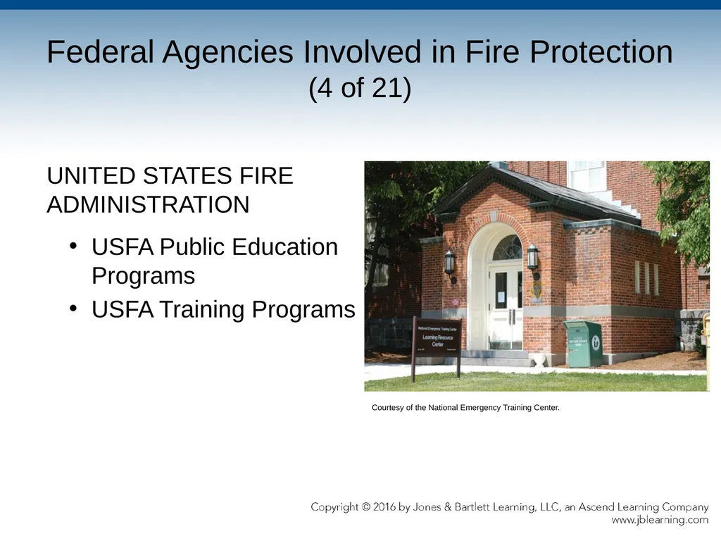Chapter 2 Public Fire Prevention Organizations and - slide 17 of 36