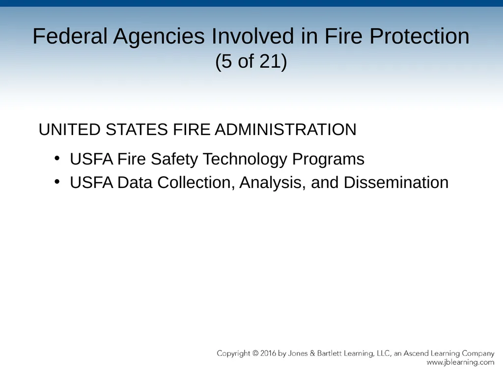 Chapter 2 Public Fire Prevention Organizations and - slide 18 of 36