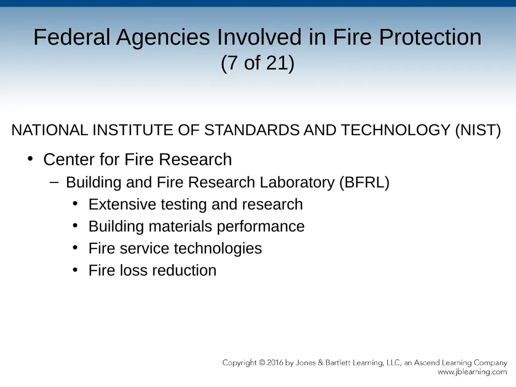 Chapter 2 Public Fire Prevention Organizations and - slide 20 of 36
