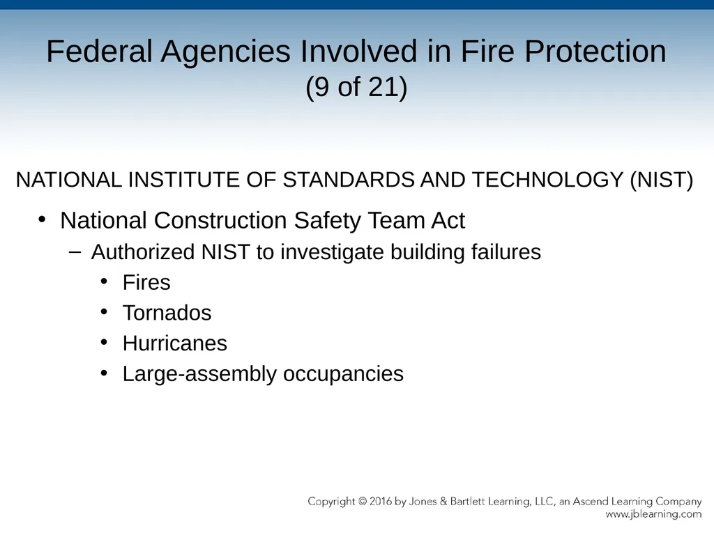 Chapter 2 Public Fire Prevention Organizations and - slide 22 of 36