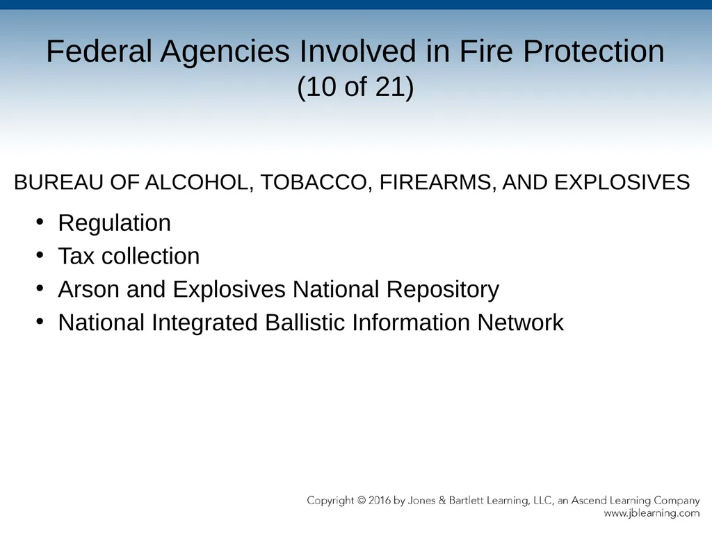Chapter 2 Public Fire Prevention Organizations and - slide 23 of 36