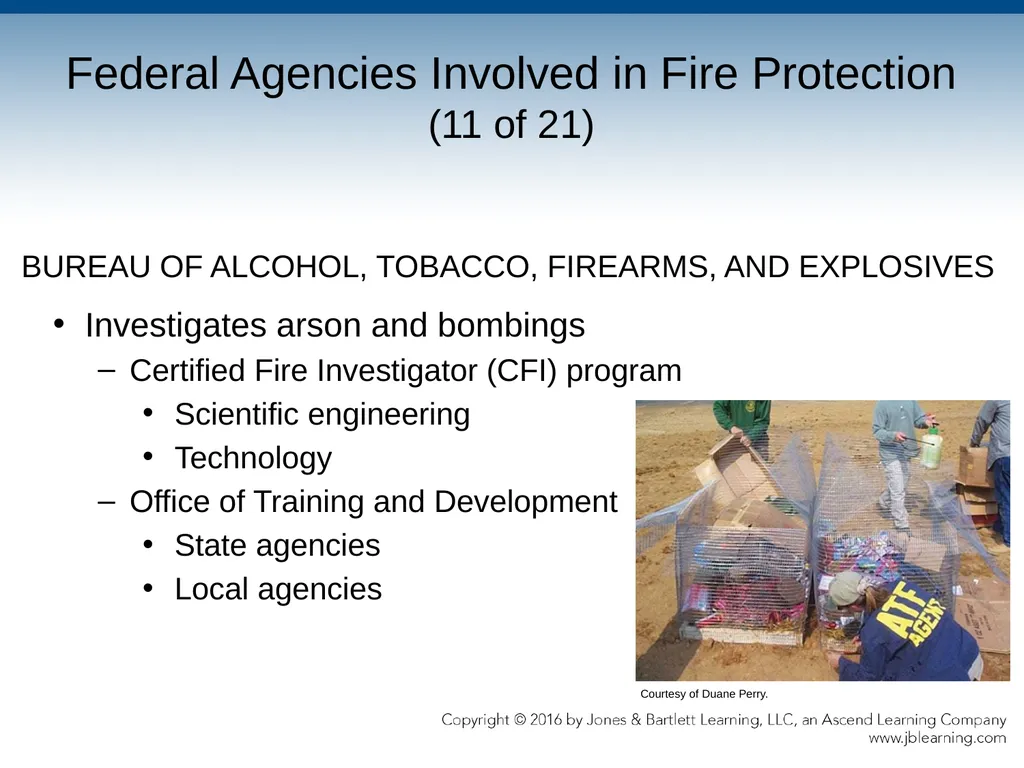 Chapter 2 Public Fire Prevention Organizations and - slide 24 of 36