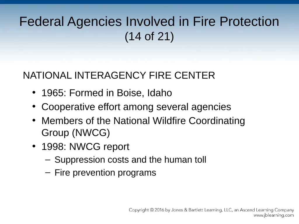 Chapter 2 Public Fire Prevention Organizations and - slide 27 of 36