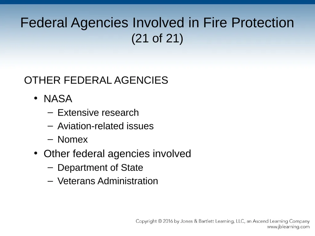 Chapter 2 Public Fire Prevention Organizations and - slide 34 of 36