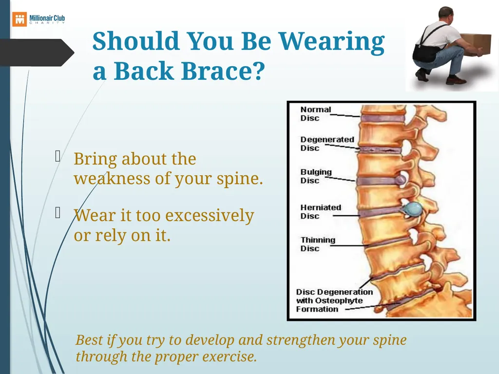 BACK SAFETY EHS Learning Objectives After - slide 13 of 17