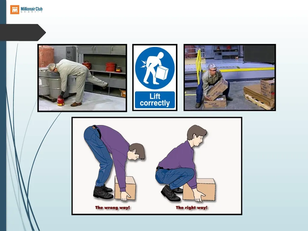 BACK SAFETY EHS Learning Objectives After - slide 14 of 17