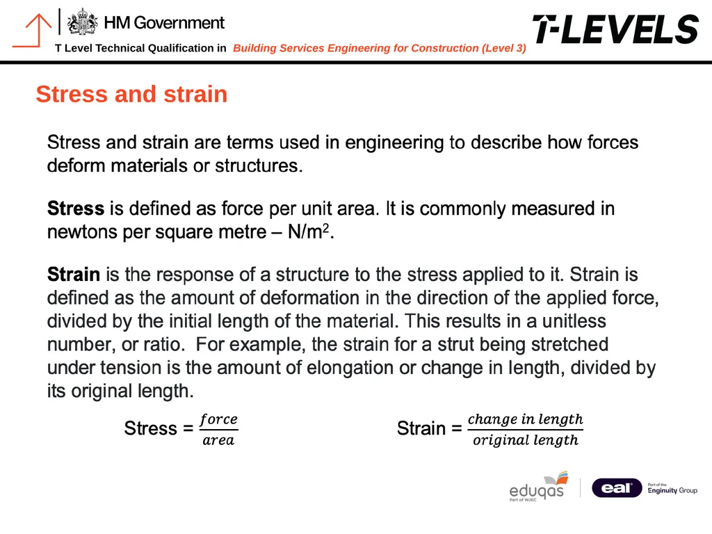 PowerPoint 6: Structural science principles - slide 12 of 19