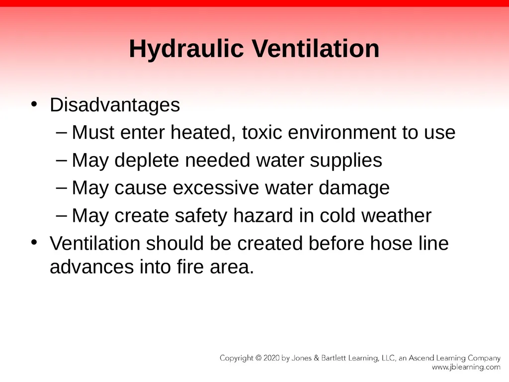 CHAPTER 13 Ventilation Knowledge Objectives - slide 63 of 117