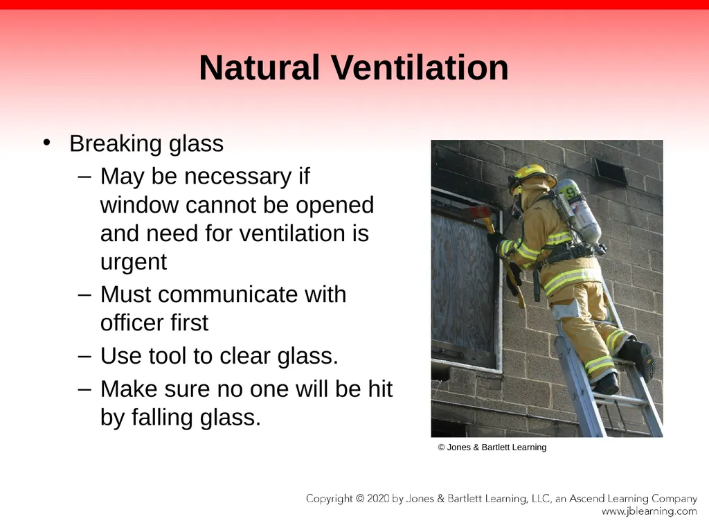 CHAPTER 13 Ventilation Knowledge Objectives - slide 51 of 117