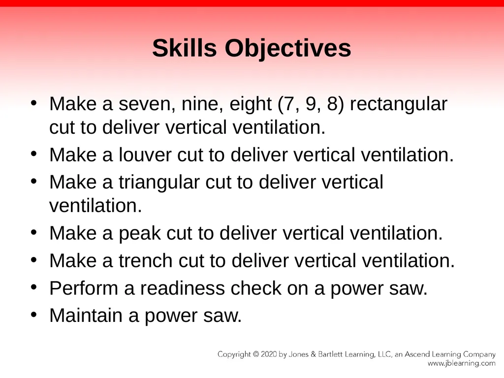 CHAPTER 13 Ventilation Knowledge Objectives - slide 13 of 117