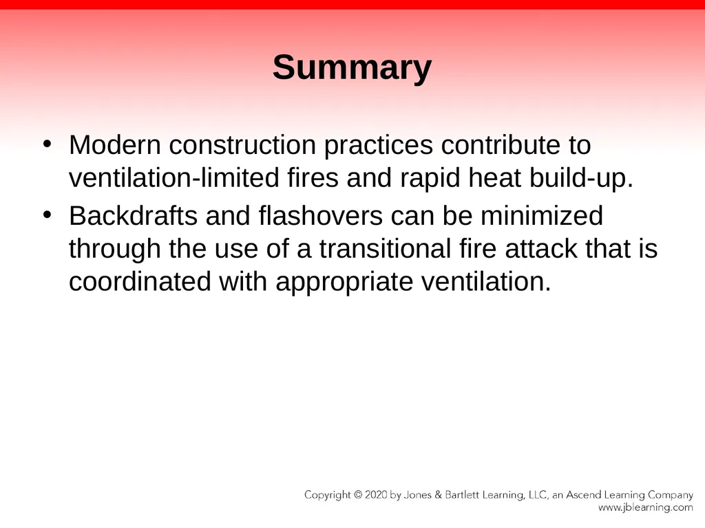 CHAPTER 13 Ventilation Knowledge Objectives - slide 106 of 117