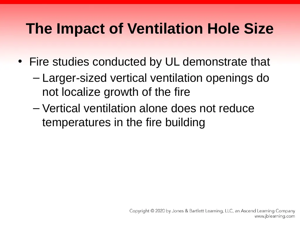 CHAPTER 13 Ventilation Knowledge Objectives - slide 23 of 117