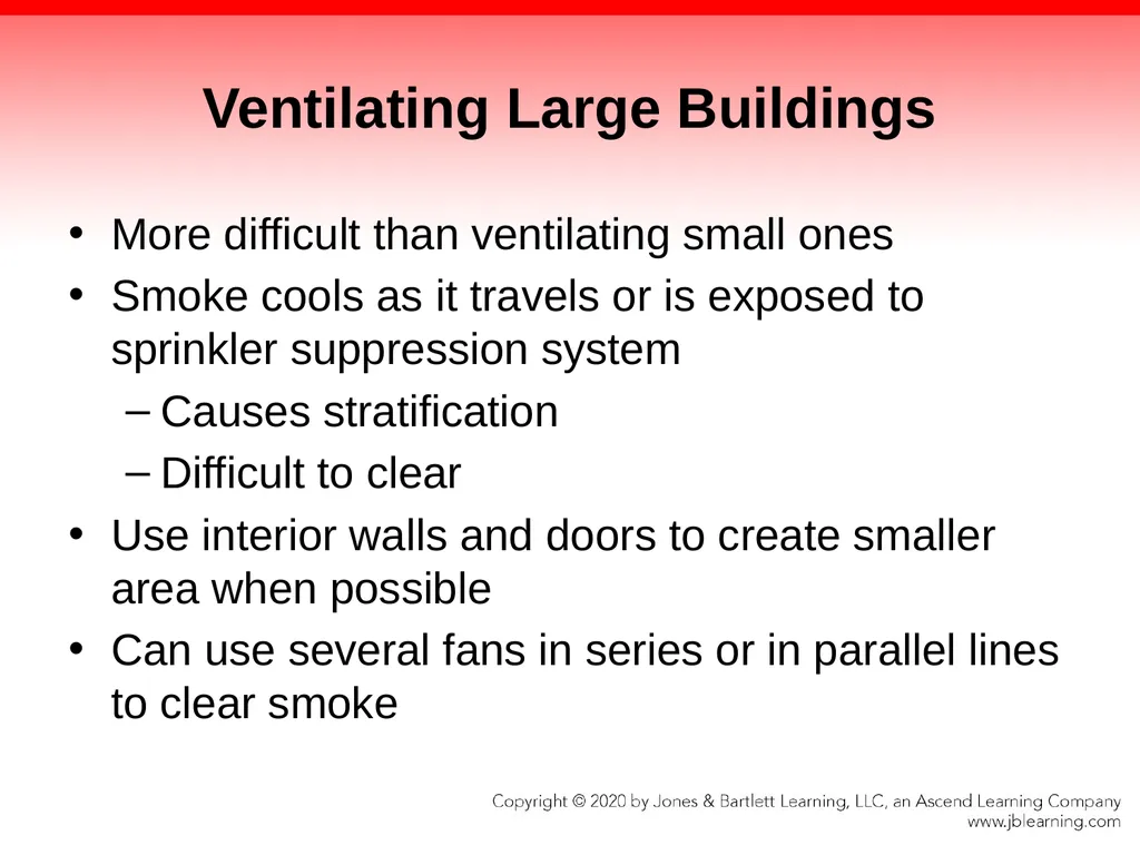 CHAPTER 13 Ventilation Knowledge Objectives - slide 102 of 117