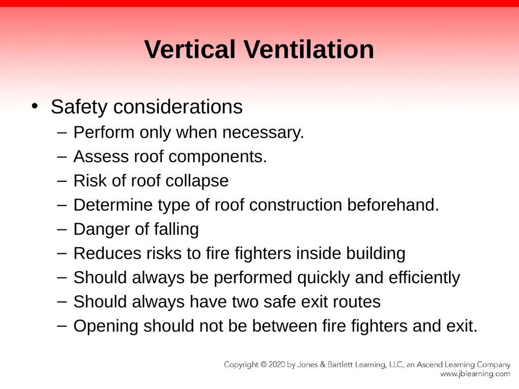 CHAPTER 13 Ventilation Knowledge Objectives - slide 66 of 117