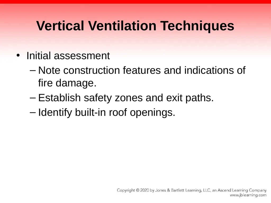 CHAPTER 13 Ventilation Knowledge Objectives - slide 82 of 117