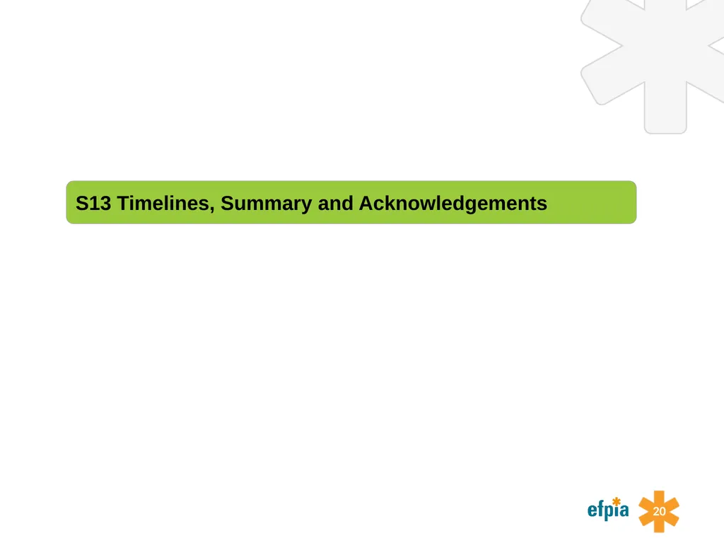 Preparing for a new ICH guideline on - slide 20 of 29