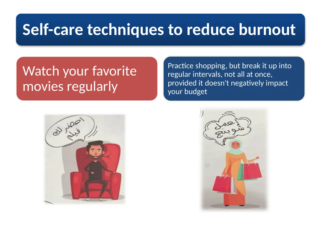 Self-care strategies are individual intentional, - slide 21 of 24