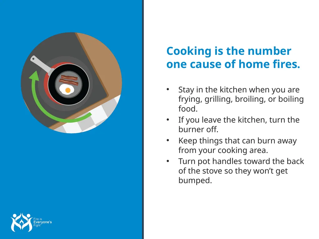 Fire Safety Tips Overview for Presenters: Fire is - slide 6 of 25