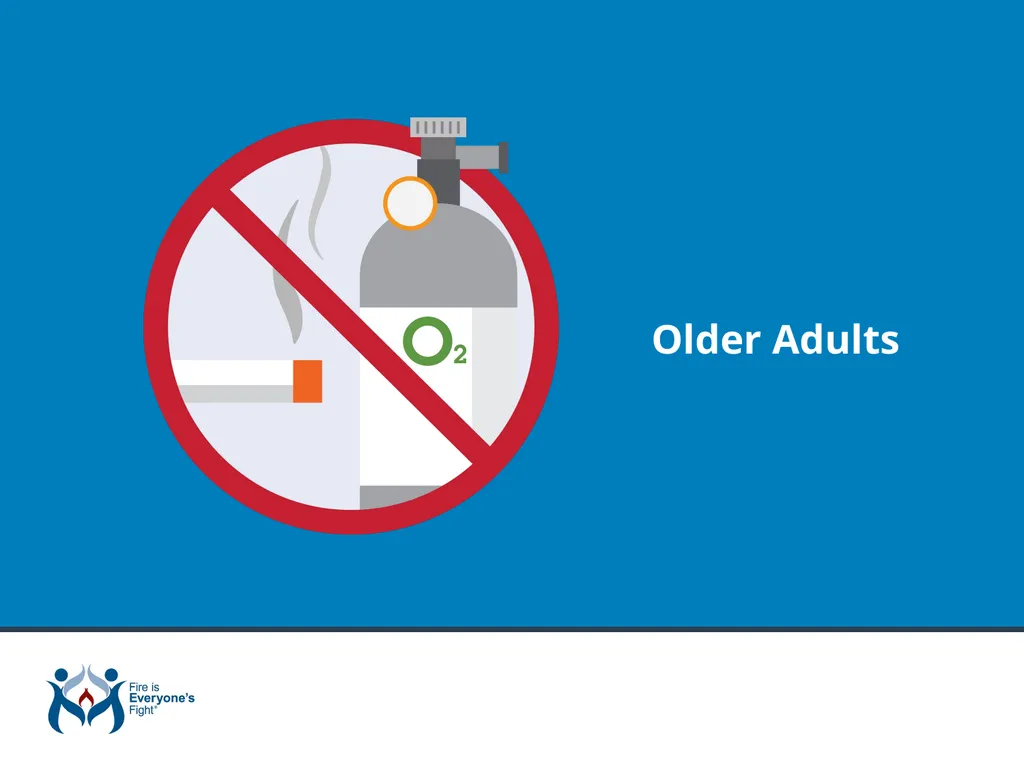 Fire Safety Tips Overview for Presenters: Fire is - slide 16 of 25