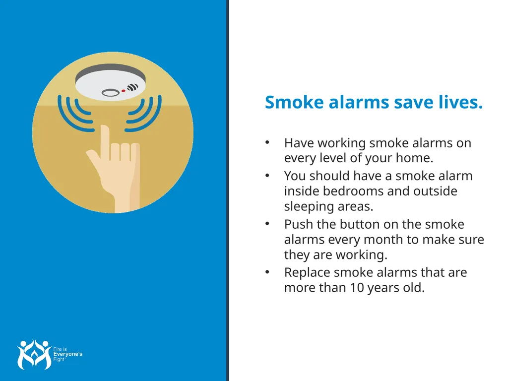 Fire Safety Tips Overview for Presenters: Fire is - slide 4 of 25